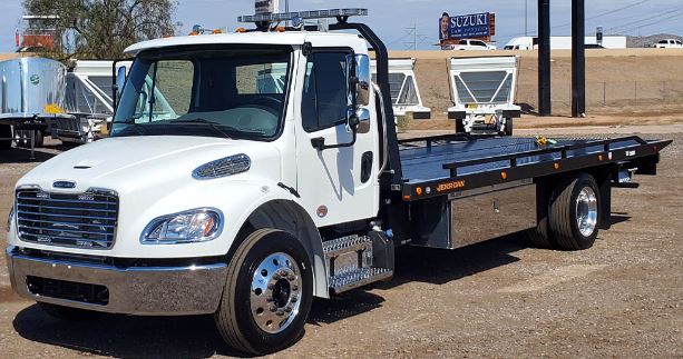 Flatbed Tow Truck